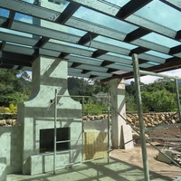 Terrace glass cover