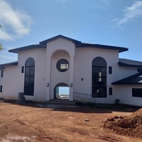 Beach Residence with Black PVC carpentry 1